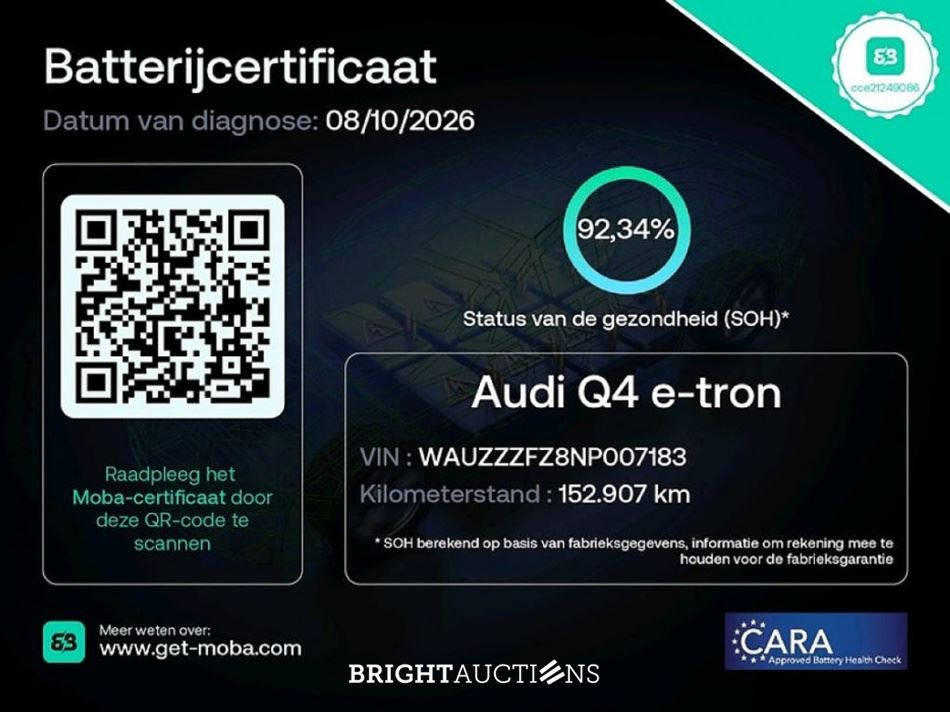 Audi Q4 e-tron 40 Launch edition Advanced 77 kWh 204pk 2021 (Origineel-NL), N-414-FZ