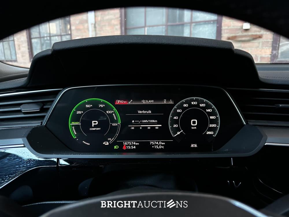 Audi e-tron Sportback 55 quattro edition 95 kWh 408pk 2020 (Origineel-NL+1e eigenaar), K-470-GB