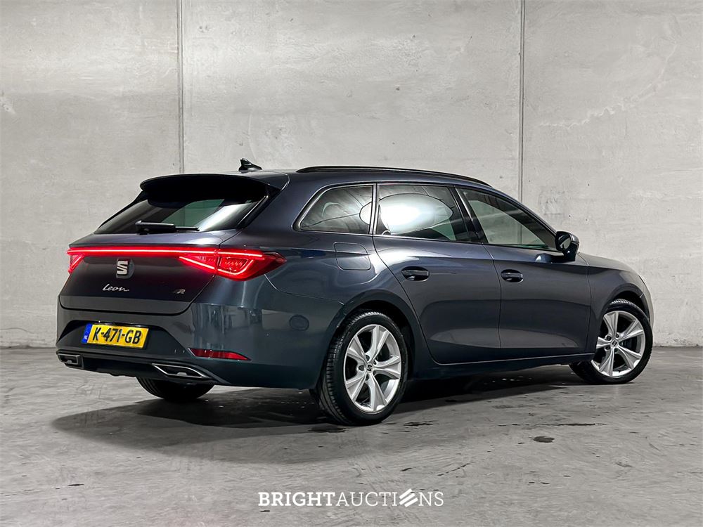 SEAT Leon Sportstourer 2.0 TDI FR Launch Edition 150pk 2020 (Origineel-NL + 1e eigenaar) Automaat, K-471-GB