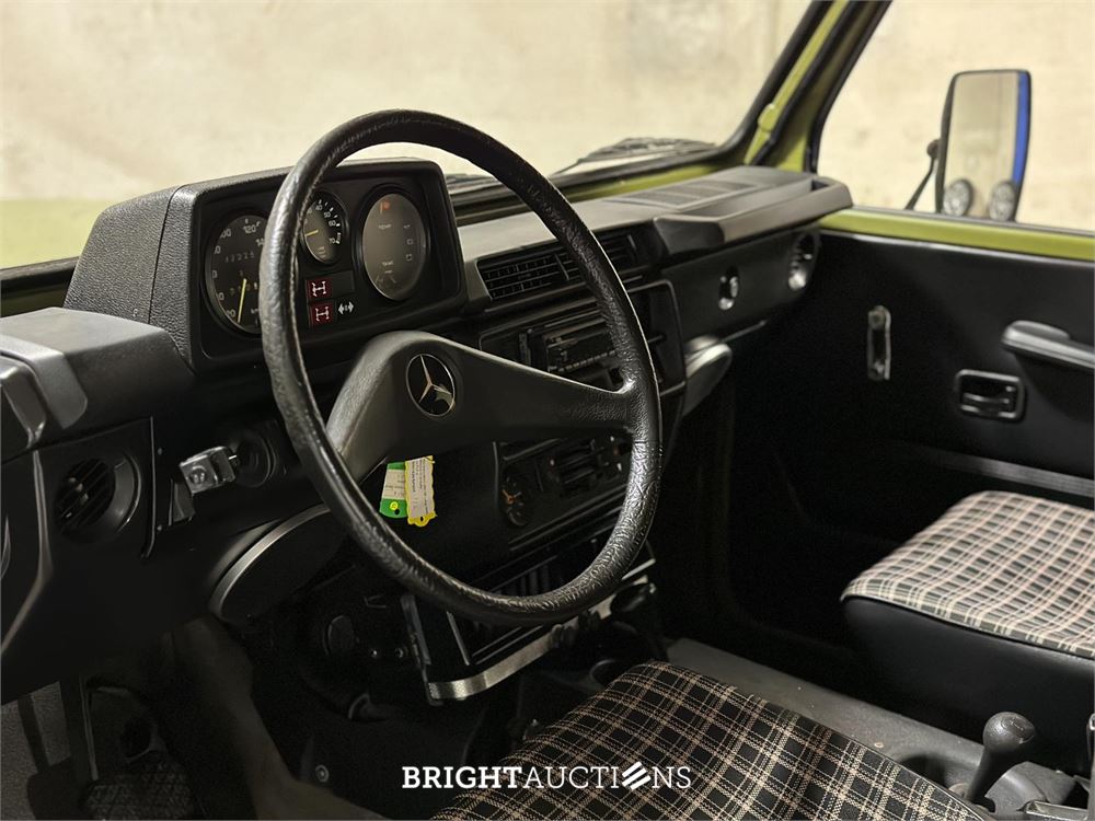 Mercedes-Benz 280 GE Station 2.7 6-cilinder G-klasse 156pk 1981, 12-PLF-5 9- persoons