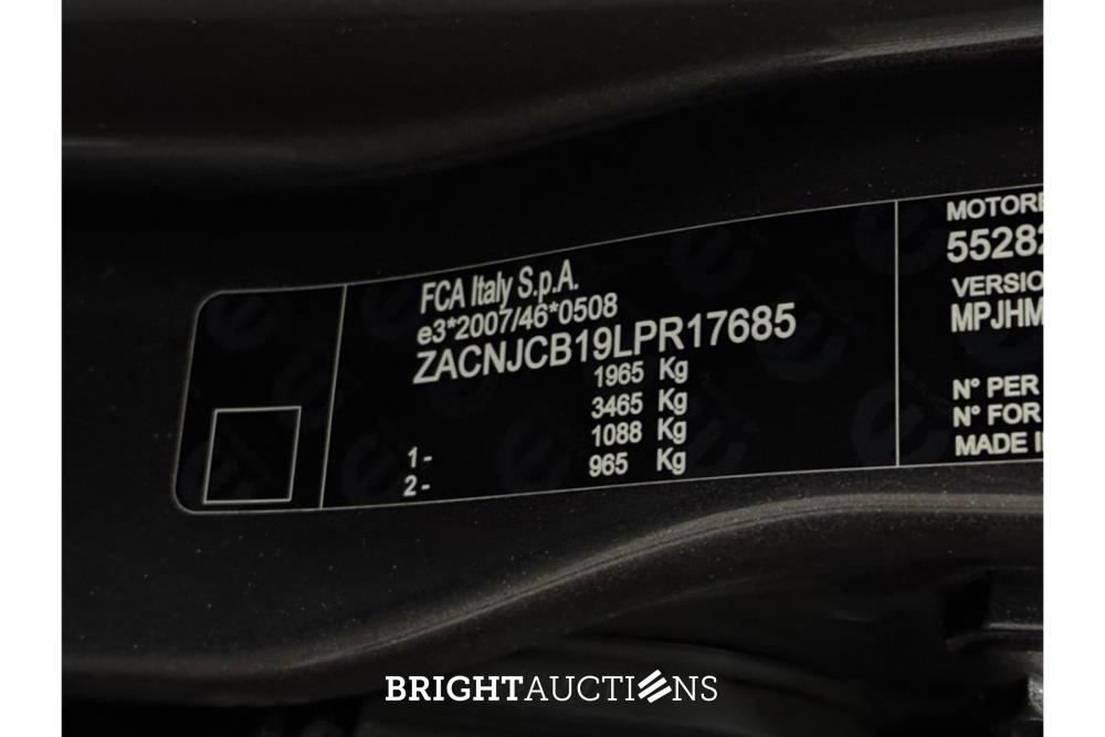 Jeep Compass 1.3T Night Eagle Liberty Edition 1.3 131pk 2020 (Origineel-NL), K-689-FB