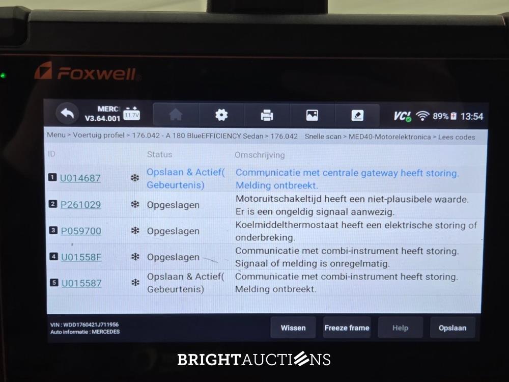 Mercedes-Benz A 180 122pk 2018 A-klasse, X-447-XD