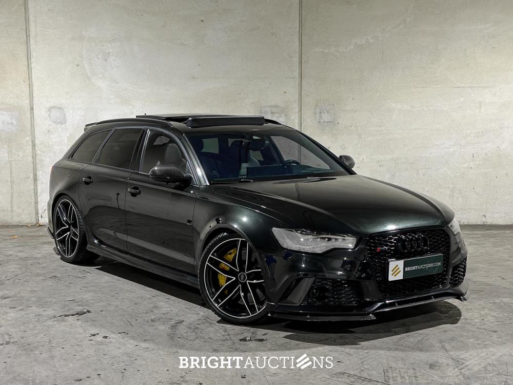 Audi RS6 Avant 4.0 TFSI V8 Quattro Pro Line Plus -CARBON- 560pk 2013 -AKRAPOVIC- C7, PB-423-N