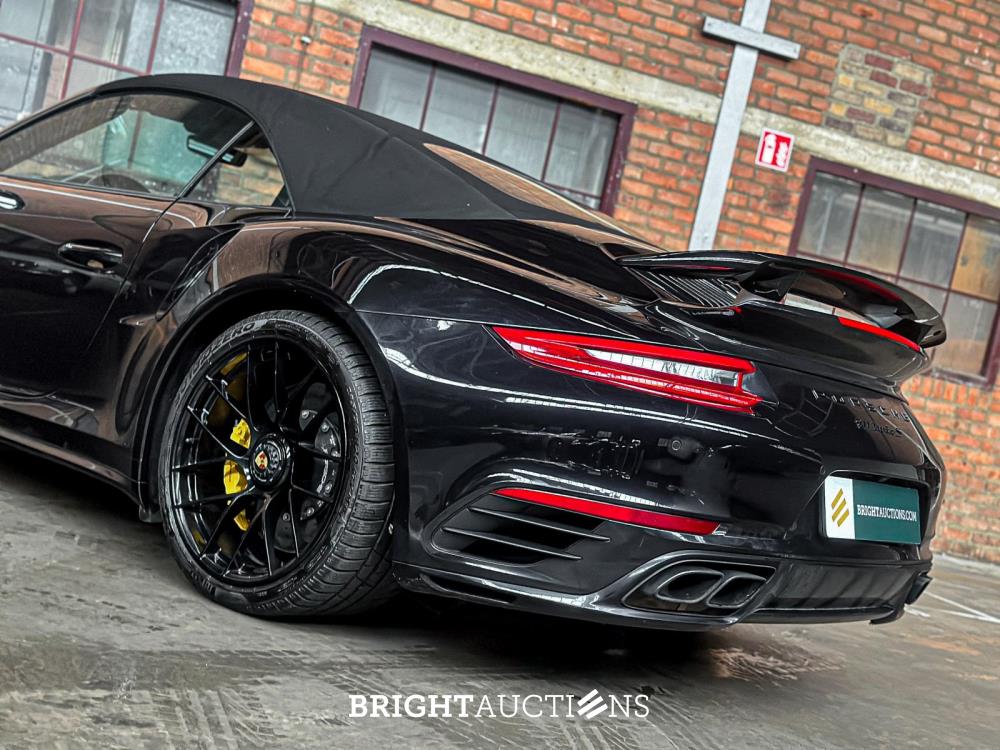 Porsche 911 991.2 Turbo S Cabrio 3.8 V6 581pk 2017 (Origineel-NL+2e eigenaar), PG-468-L