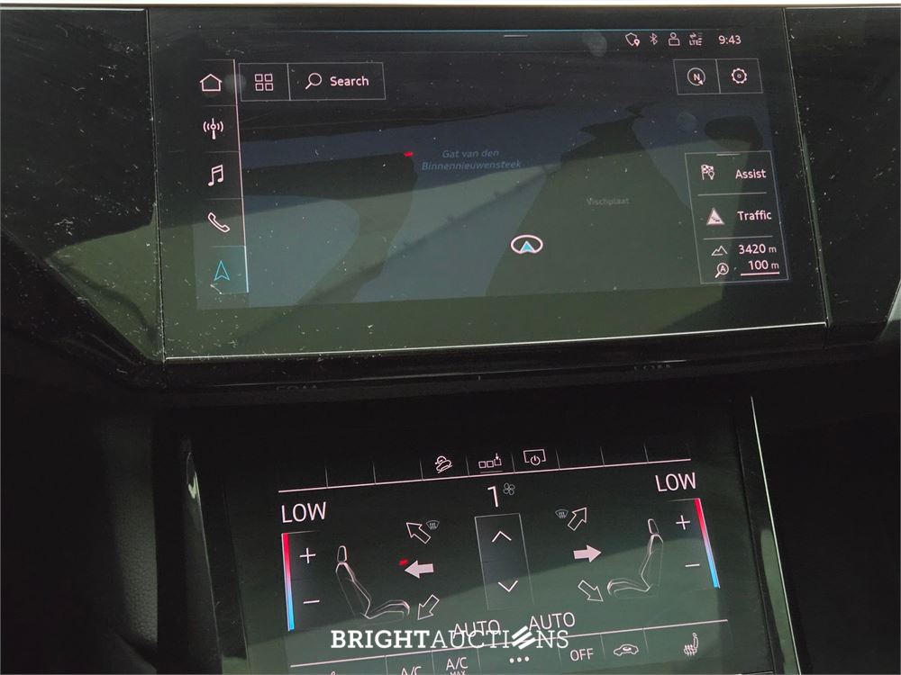 Audi e-tron 50 e-tron Launch edition Black Quattro 71 kWh 313pk 2019 (Origineel-NL), G-918-VX