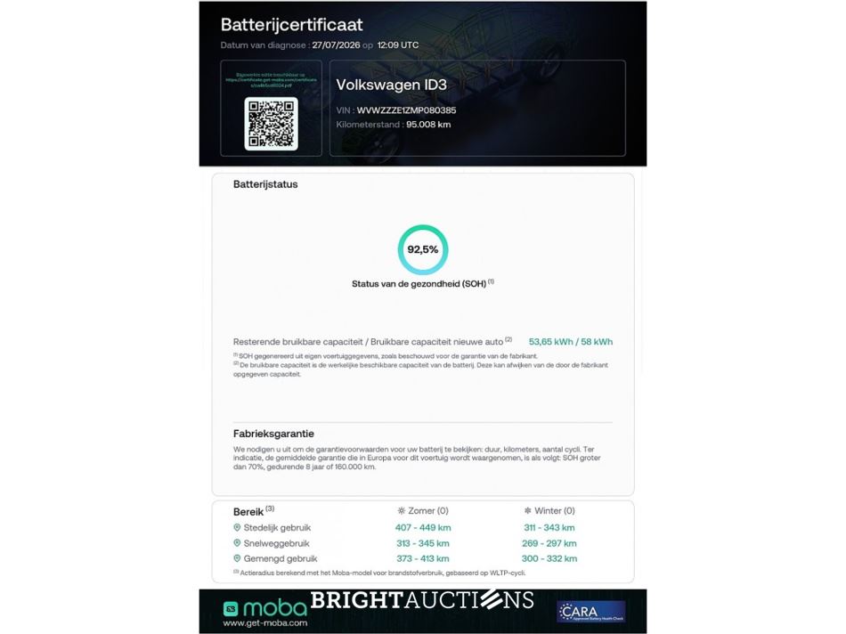 Volkswagen ID.3 Life 58 kWh 204pk 2021 (Origineel-NL), L-013-PJ