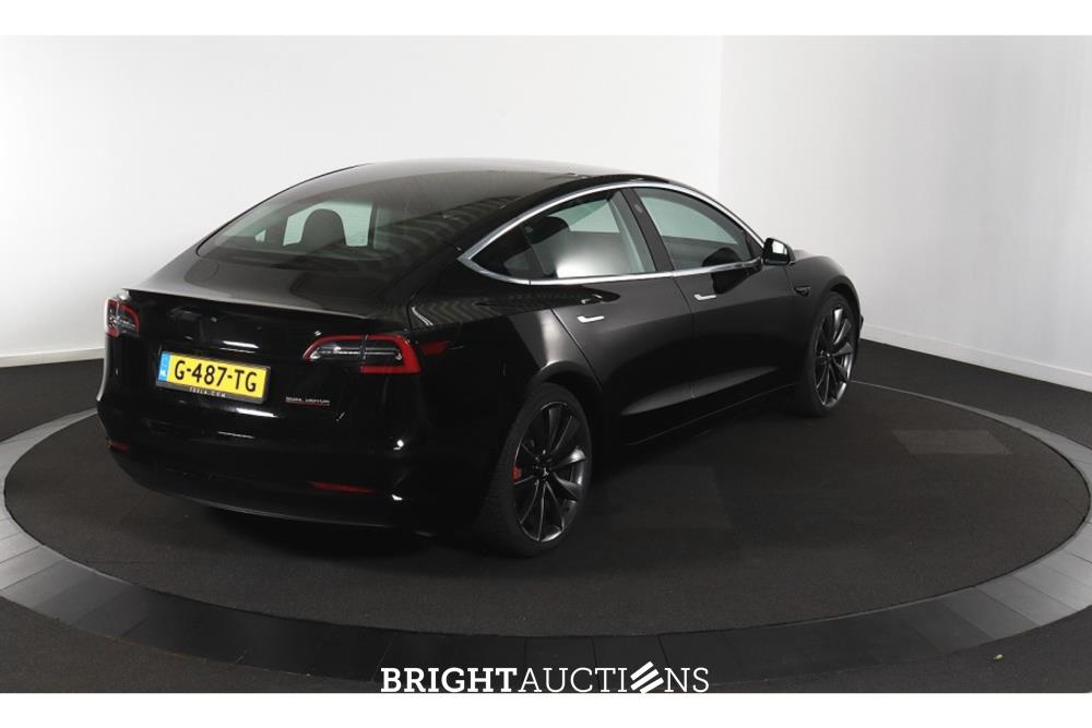Tesla Model 3 Performance AWD 75 kWh 462pk 2019 (Origineel-NL), G-487-TG