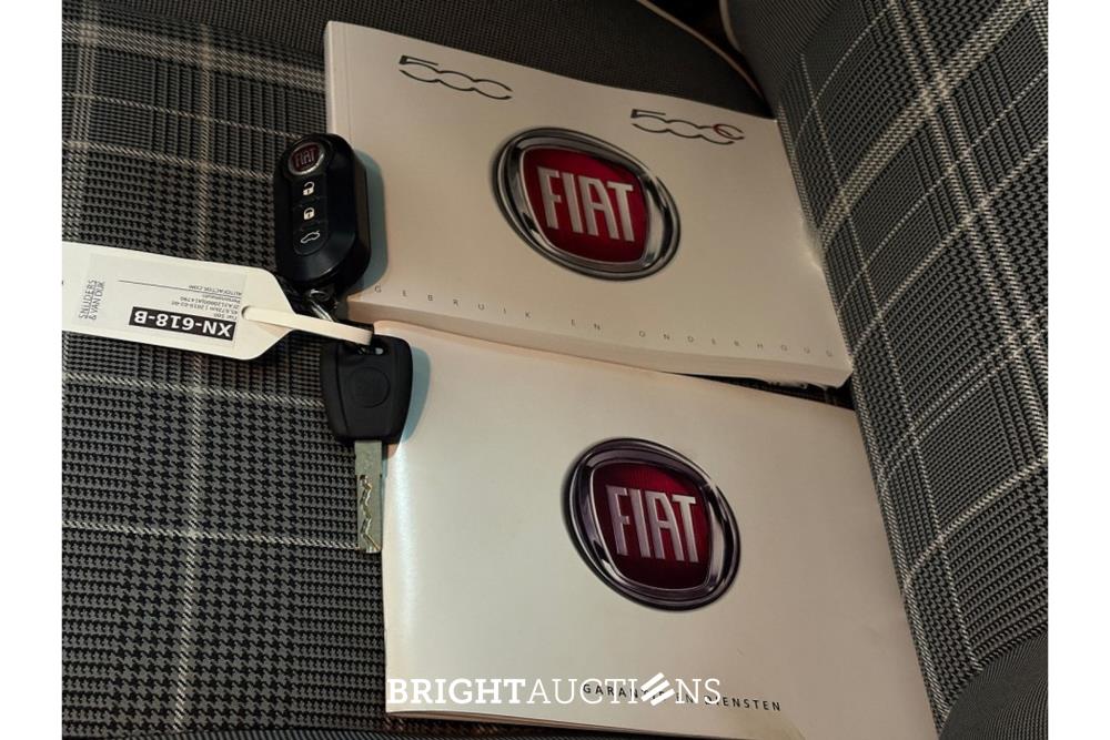 Fiat 500 TwinAir Turbo Collezione 0.9 80pk 2019 (Origineel-NL), XN-618-B