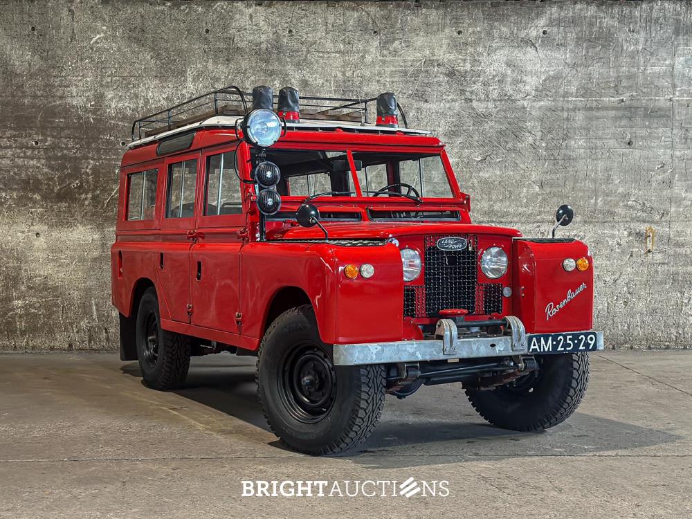 Land Rover 109 Series II (BRANDWEER) 78pk 1969, AM-25-29