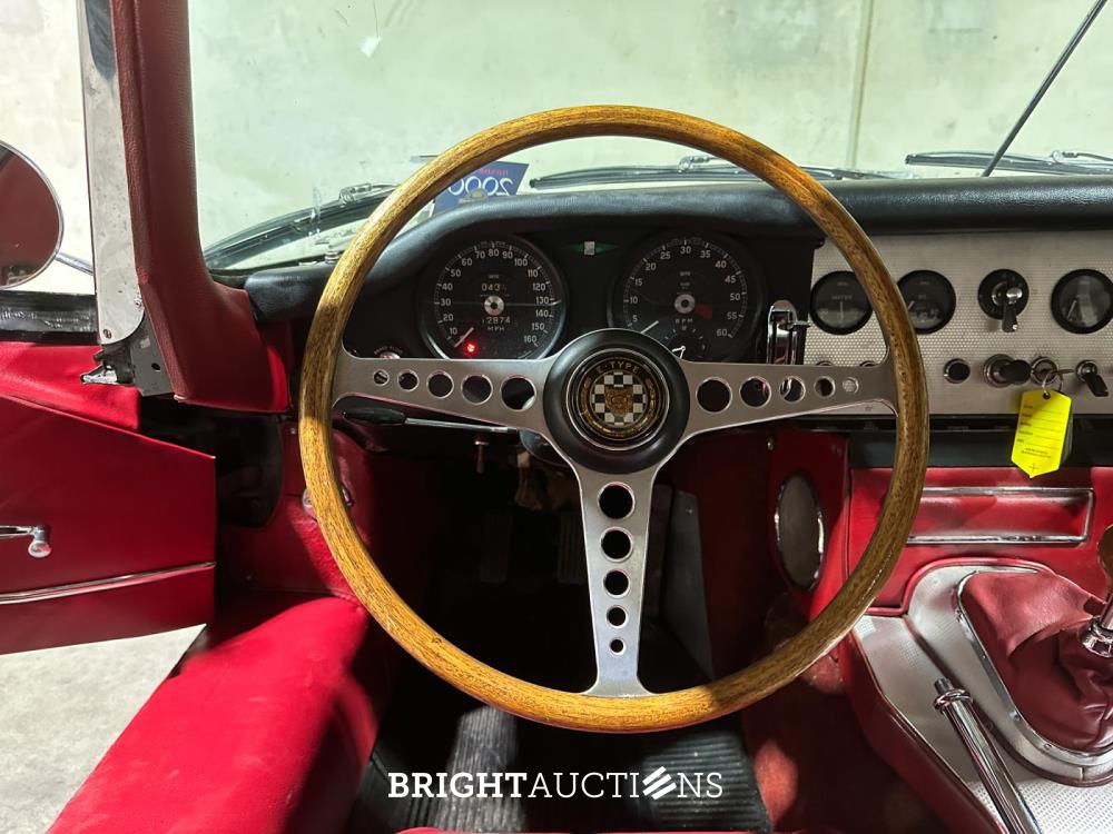 Jaguar E-Type Roadster 3.8 XK zes-in-lijn Series 1 1963