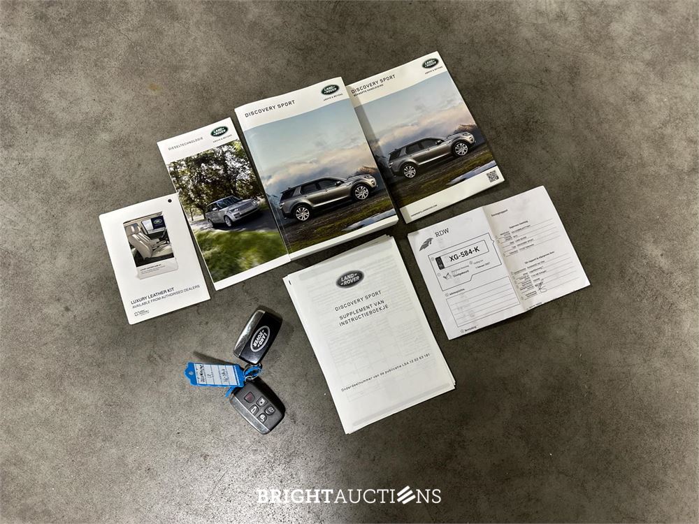 Land Rover Discovery Sport 2.0 TD4 4WD 150pk 2019 (Origineel-NL), XG-584-K