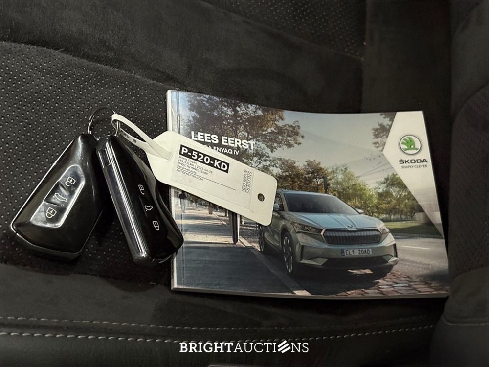 Škoda Enyaq 80 Sportline 2022 (Origineel-NL), P-520-KD