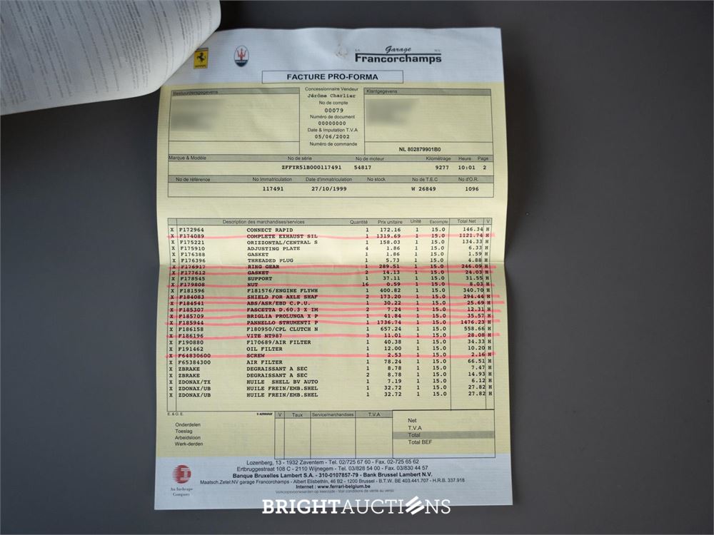 Ferrari 360 3.6 V8 Modena F1 400pk 1999, 51-RP-XZ