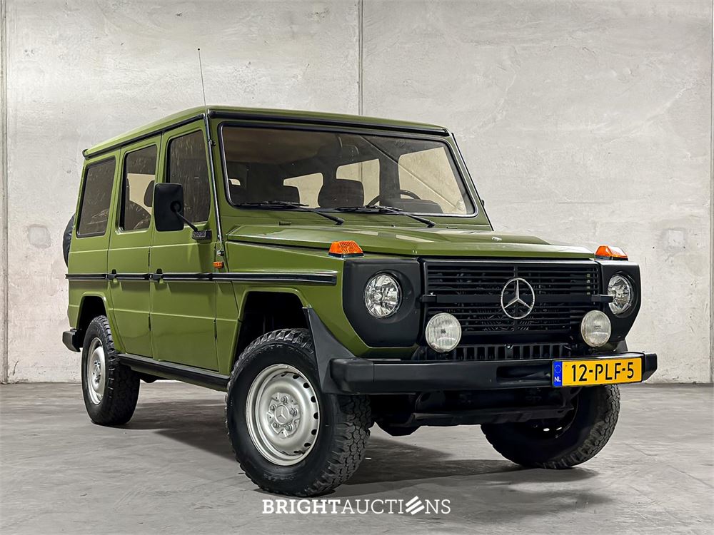 Mercedes-Benz 280 GE Station 2.7 6-cilinder G-klasse 156pk 1981, 12-PLF-5 9- persoons