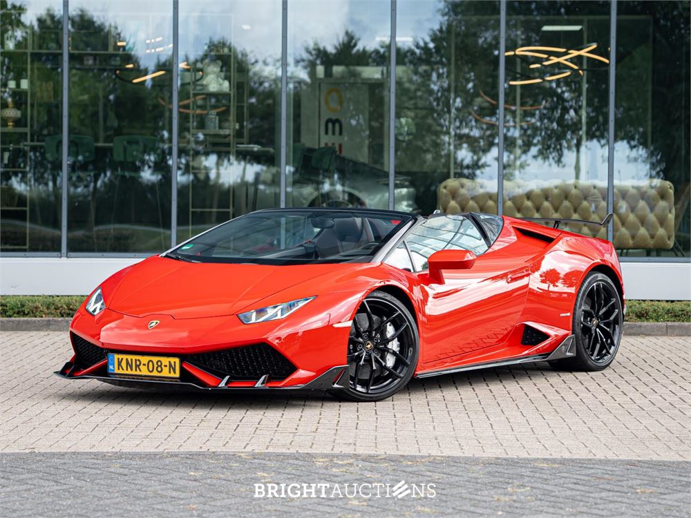 Lamborghini Huracán Spyder LP610-4 5.2 V10 610pk 4WD 2017, KNR-08-N