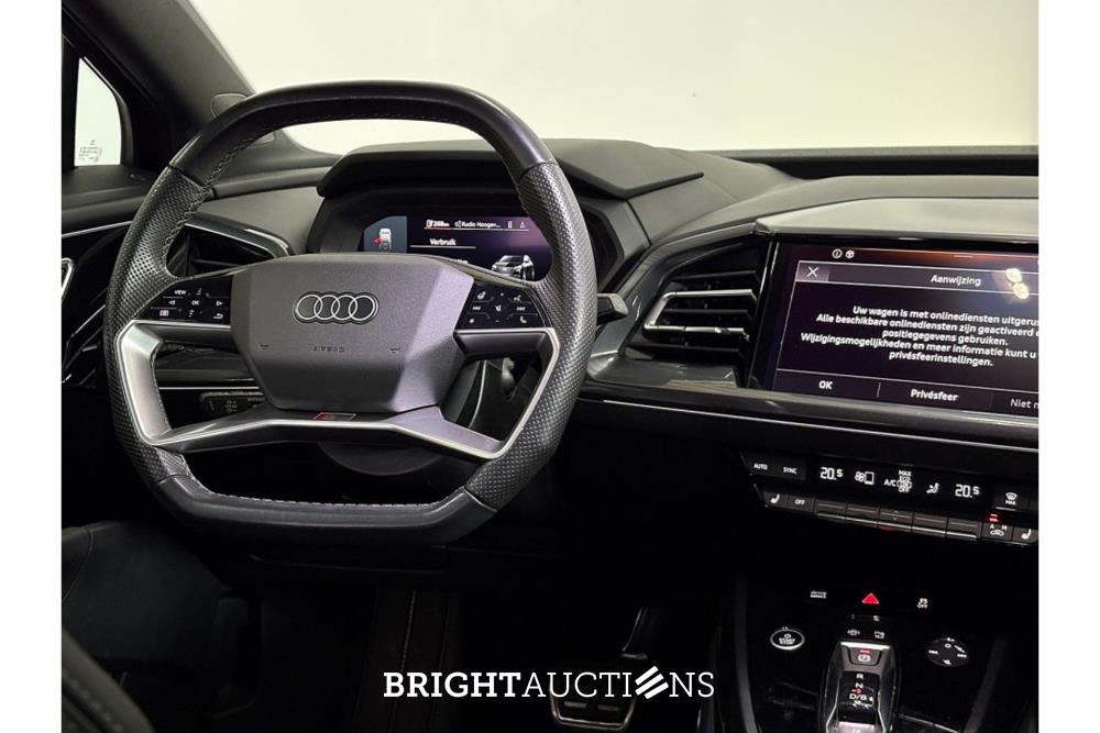 Audi Q4 Sportback 40 Launch edition S Competition 77 kWh 204pk 2022 (Origineel-NL), P-433-PR