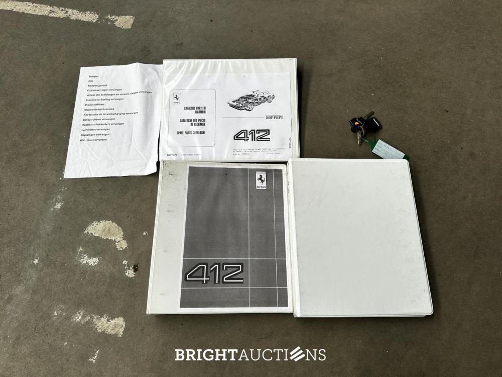 Ferrari 412 GT 5.0 V12 340pk 1990, K-788-PV