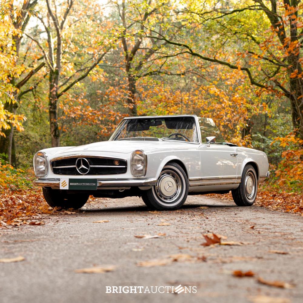 Mercedes-Benz 280 SL Pagode – Handgeschakeld – EU-uitvoering – 2.8 liter zes-in-lijn. 