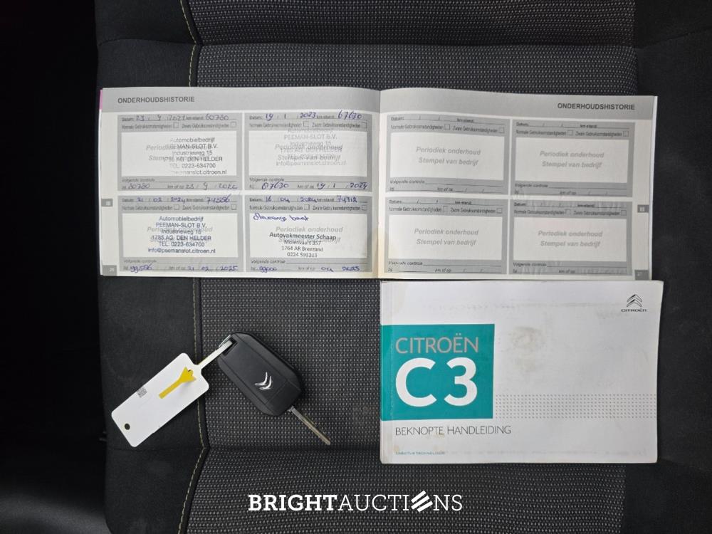 Citroen C3 Feel Edition 1.2 PureTech 82pk 2018 (Origineel-NL), SR-478-X