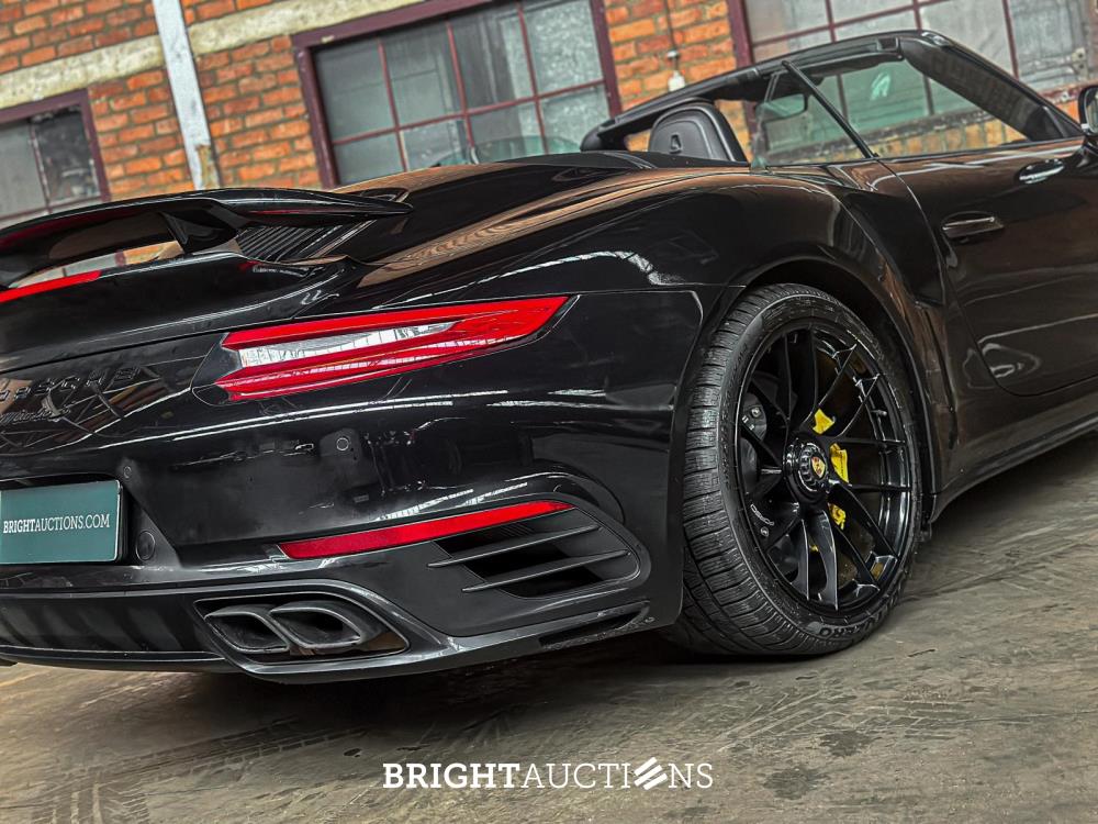 Porsche 911 991.2 Turbo S Cabrio 3.8 V6 581pk 2017 (Origineel-NL+2e eigenaar), PG-468-L