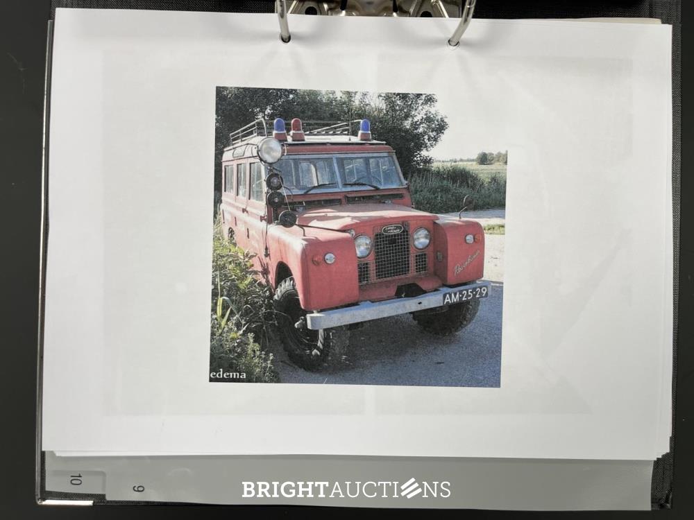 Land Rover 109 Series II (BRANDWEER) 78pk 1969, AM-25-29