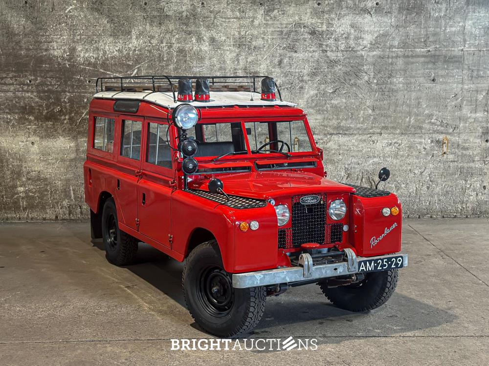 Land Rover 109 Series II (BRANDWEER) 78pk 1969, AM-25-29