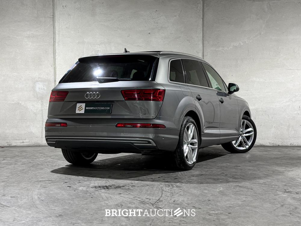 Audi Q7 3.0 TDI V6 e-tron Quattro Sport S-Line 258pk 2016 (Origineel-NL & 1e Eigenaar) Plug-In Hybrid, NB-194-Z (BTW AUTO)