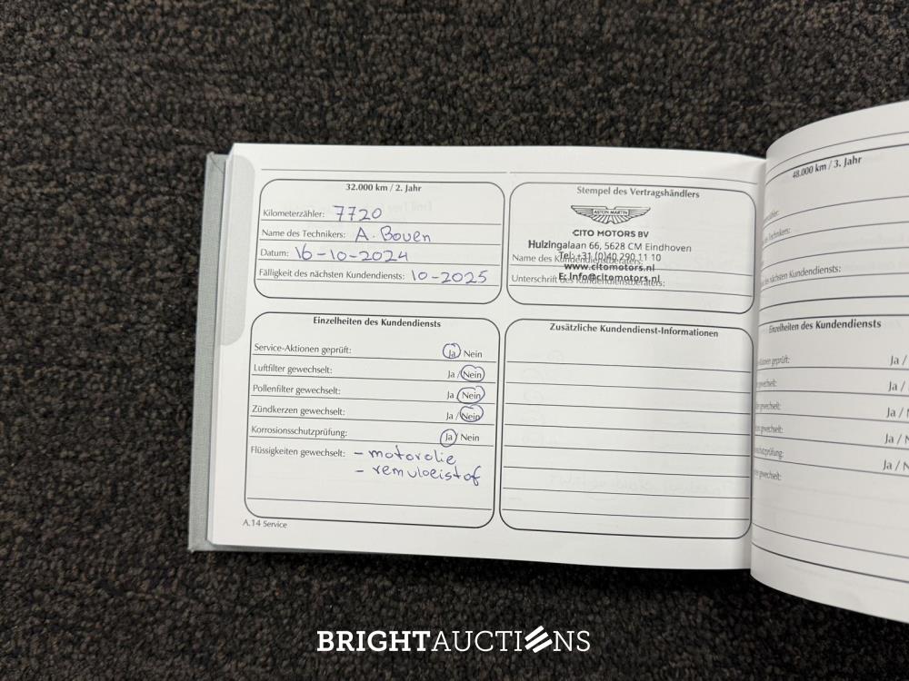 Aston Martin Vantage 4.0 V8 510pk 2021, X-777-DL