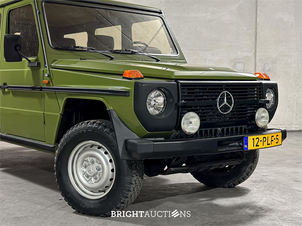 Mercedes-Benz 280 GE Station 2.7 6-cilinder G-klasse 156pk 1981, 12-PLF-5 9- persoons