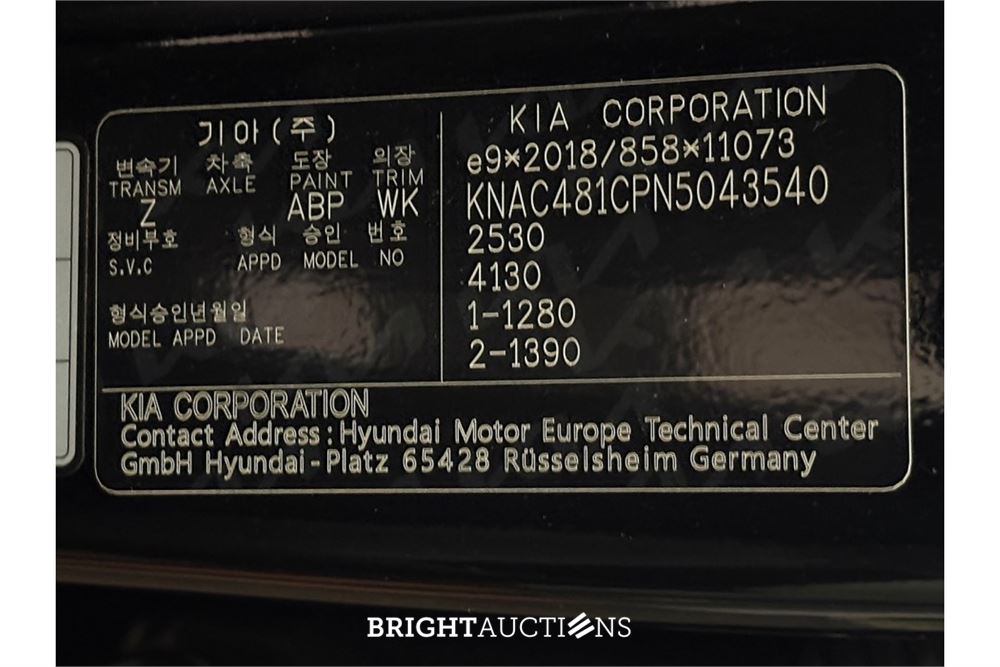 Kia EV6 GT-Line 77 AWD 4 kWh 2022 (Origineel-NL), P-013-RL