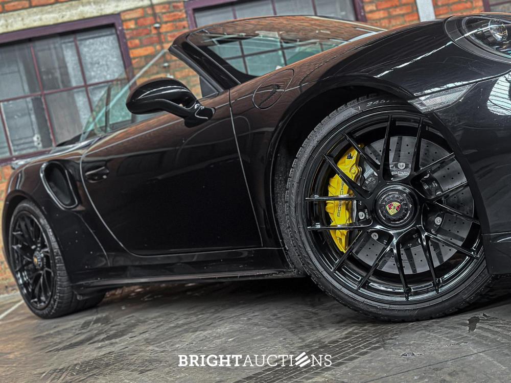 Porsche 911 991.2 Turbo S Cabrio 3.8 V6 581pk 2017 (Origineel-NL+2e eigenaar), PG-468-L
