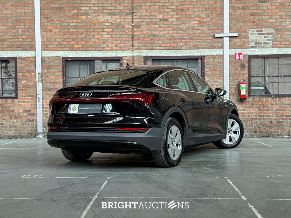 Audi e-tron Sportback 55 quattro edition 95 kWh 408pk 2020 (Origineel-NL+1e eigenaar), K-470-GB