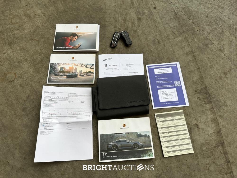 Porsche 911 Carrera S 3.0 992 Sport-Chrono 450pk 2020 Cabriolet, HXJ-59-P