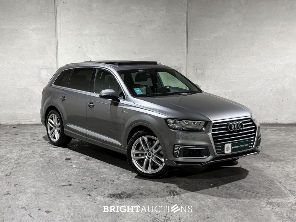 Audi Q7 3.0 TDI V6 e-tron Quattro Sport S-Line 258pk 2016 (Origineel-NL & 1e Eigenaar) Plug-In Hybrid, NB-194-Z (BTW AUTO)