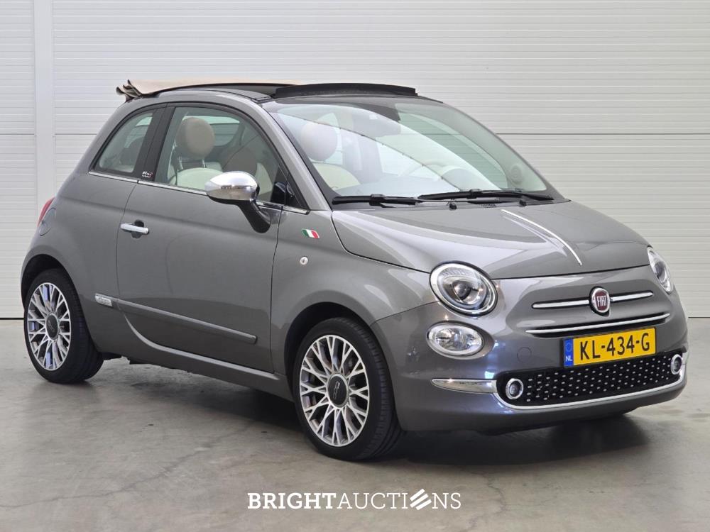 Fiat 500 C TwinAir Turbo Lounge 0.9 80pk 2016 (Origineel-NL), KL-434-G