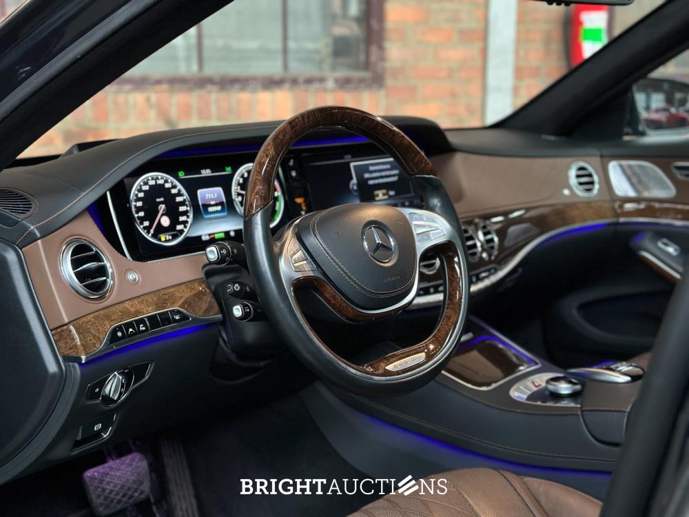 Mercedes-Benz S500 Lang 3.0 V6 Plug-In Hybrid 442pk 2015 (Origineel-NL) S-Klasse W222, GB-681-G