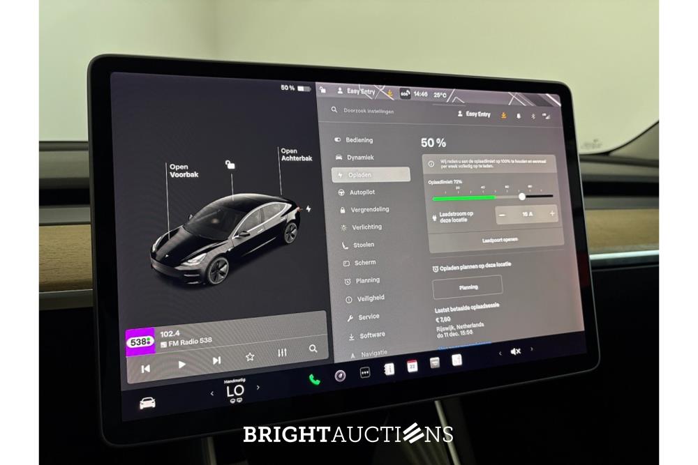 Tesla Model 3 Standard RWD Plus 60 kWh 238pk 2020 (Origineel-NL), K-848-FF