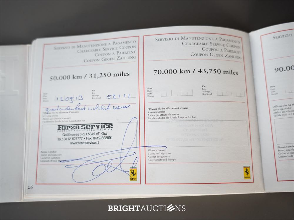 Ferrari 360 3.6 V8 Modena F1 400pk 1999, 51-RP-XZ