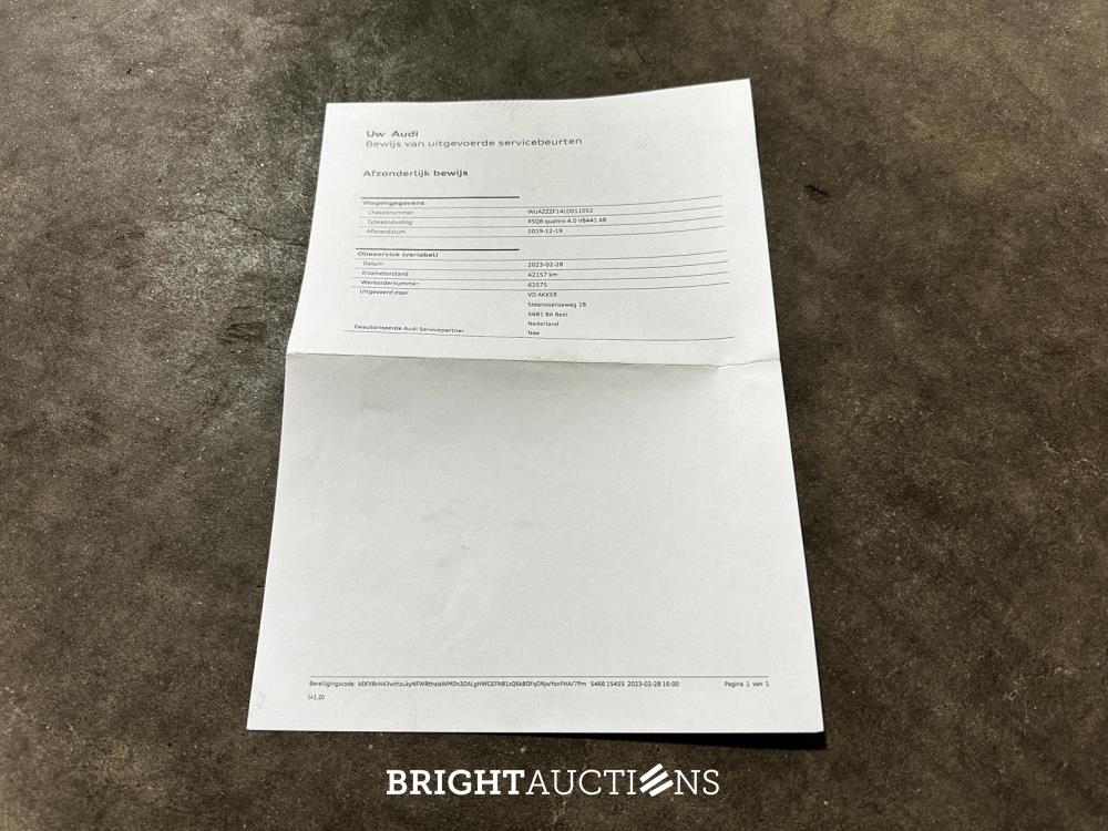 Audi RSQ8 4.0 V8 TFSI Quattro 600pk 2019, H-696-SG