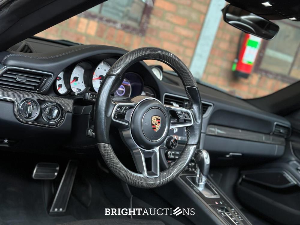 Porsche 911 991.2 Turbo S Cabrio 3.8 V6 581pk 2017 (Origineel-NL+2e eigenaar), PG-468-L