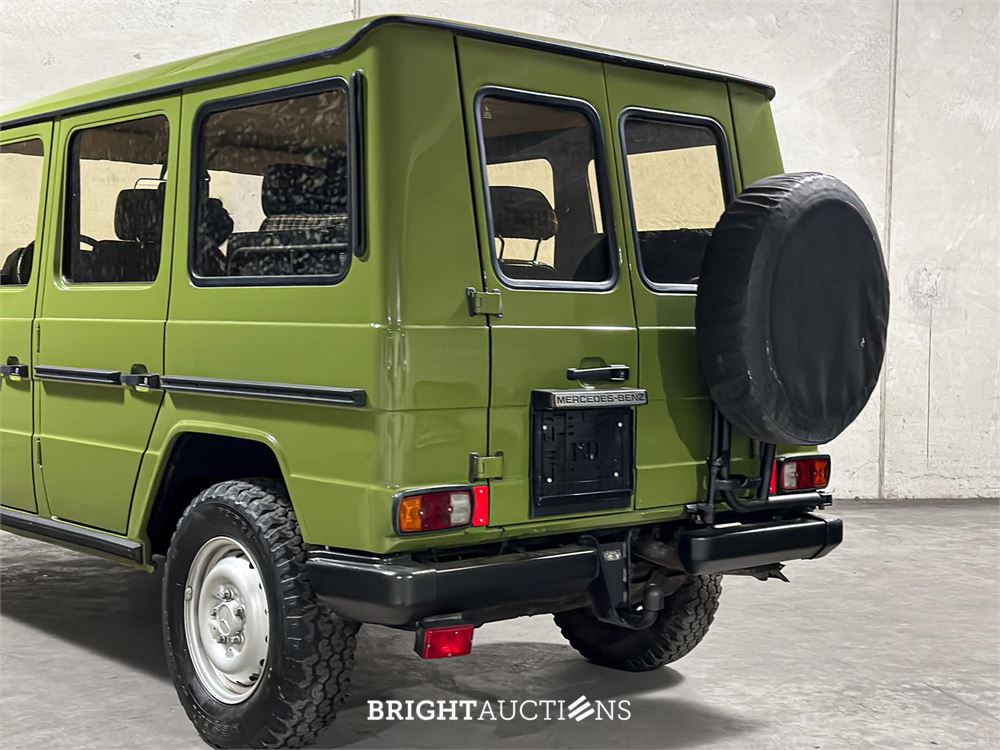 Mercedes-Benz 280 GE Station 2.7 6-cilinder G-klasse 156pk 1981, 12-PLF-5 9- persoons