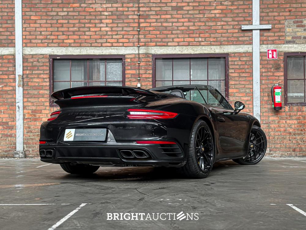 Porsche 911 991.2 Turbo S Cabrio 3.8 V6 581pk 2017 (Origineel-NL+2e eigenaar), PG-468-L