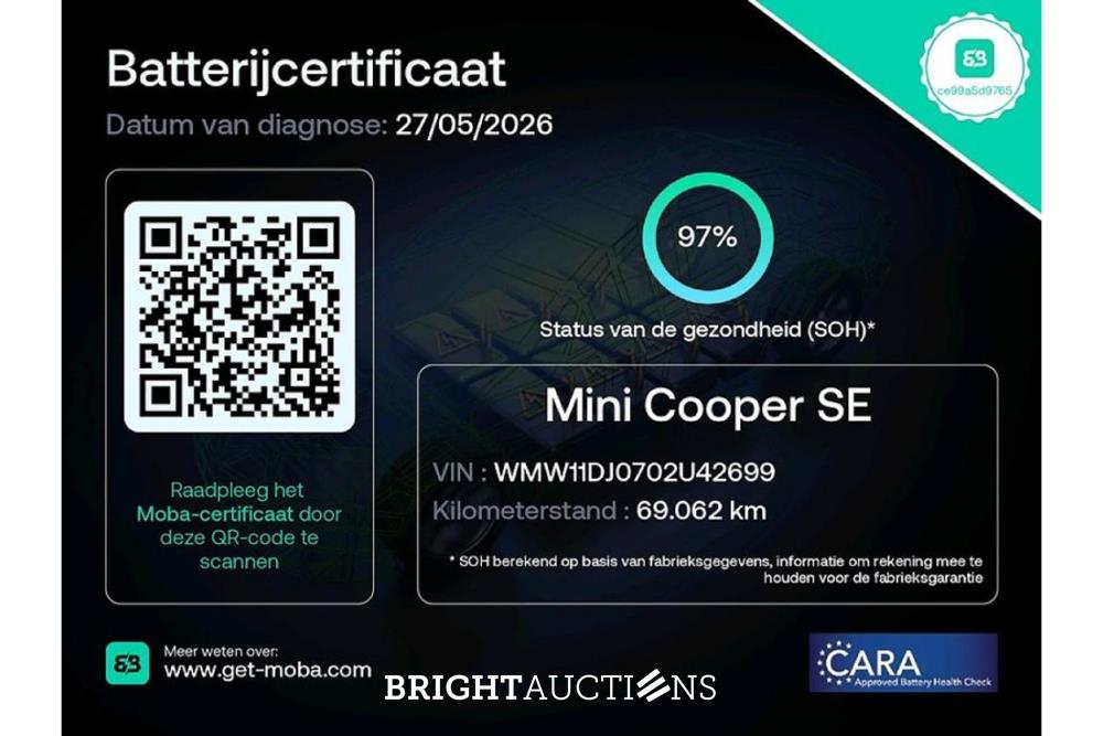 MINI Cooper Camden Plus Edition 33 kWh 184pk 2023 (Origineel-NL), S-308-XP