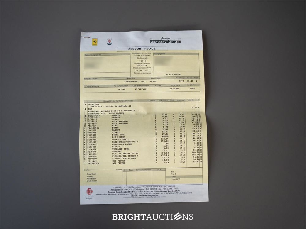 Ferrari 360 3.6 V8 Modena F1 400pk 1999, 51-RP-XZ