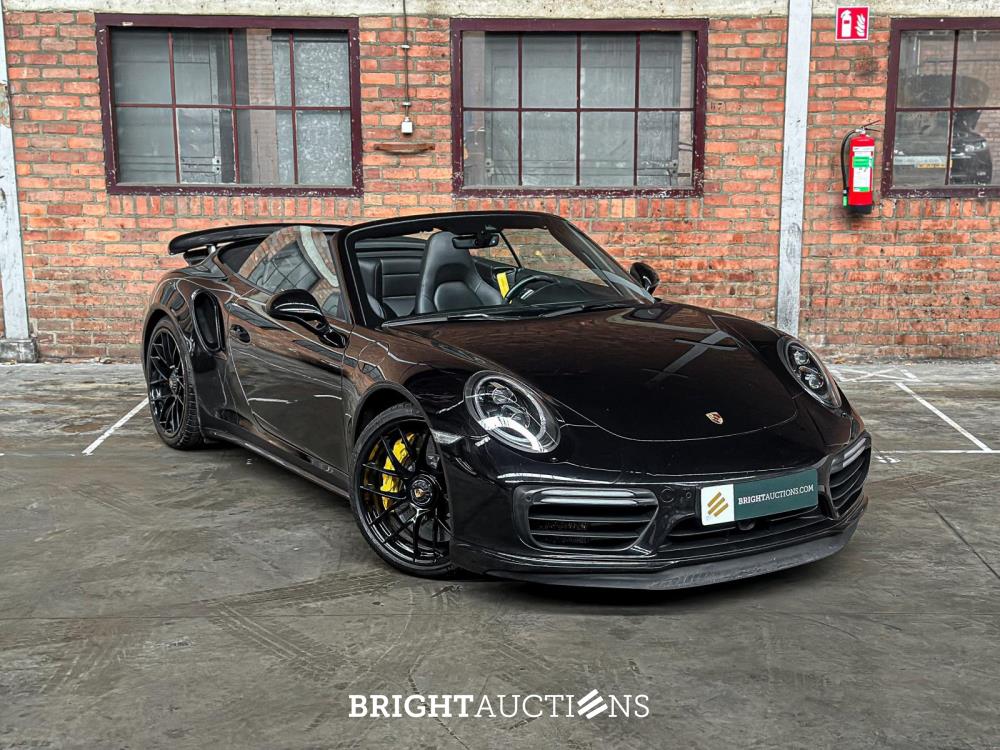 Porsche 911 991.2 Turbo S Cabrio 3.8 V6 581pk 2017 (Origineel-NL+2e eigenaar), PG-468-L