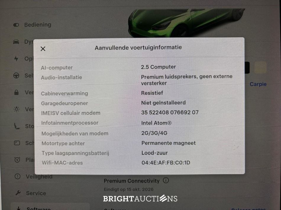 Tesla Model 3 Standard RWD Plus 60 kWh 238pk 2019 (Origineel-NL), G-097-DX