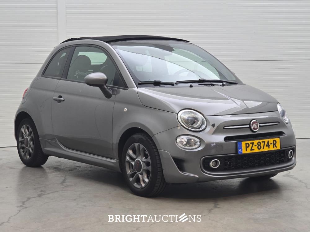 Fiat 500 C TwinAir Turbo Sport 0.9 80pk 2017 (Origineel-NL), PZ-874-R
