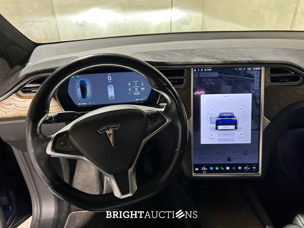 Tesla Model X 90D Base 6p. 428pk 2017 (Origineel-NL+1e eigenaar), PG-264-L