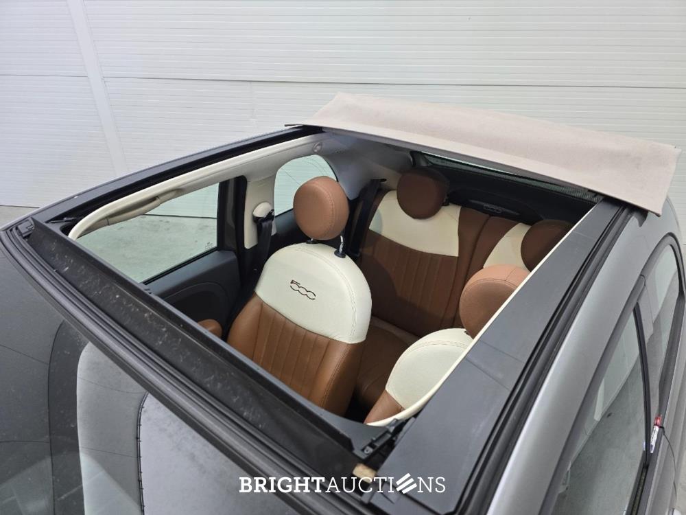 Fiat 500 C TwinAir Turbo Lounge 0.9 80pk 2016 (Origineel-NL), KL-434-G