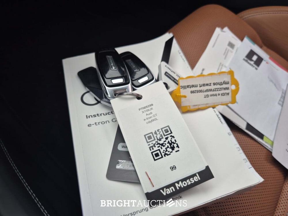 Audi e-tron GT GT 93 kWh 476pk 2023 (Origineel-NL), X-159-JX